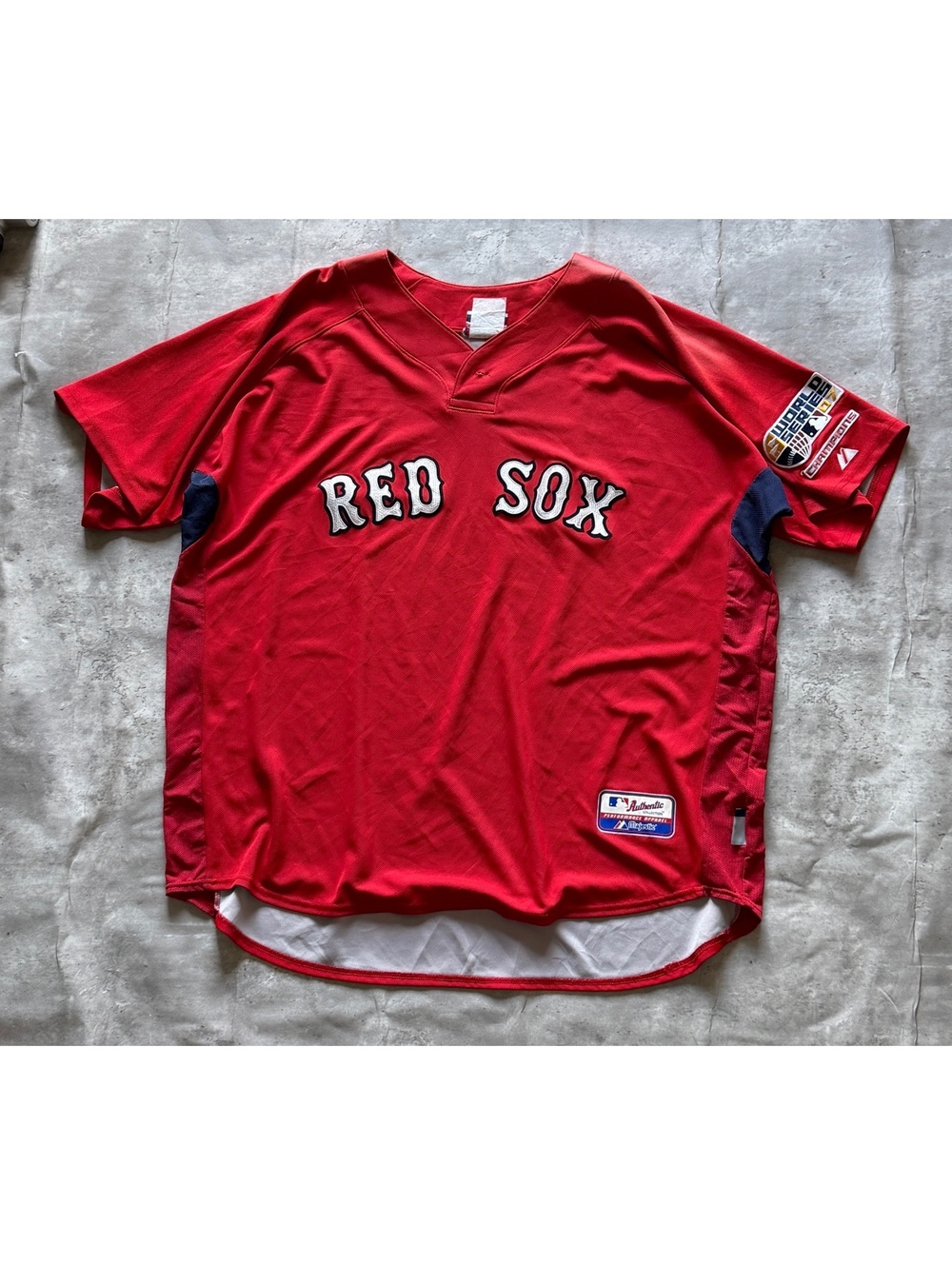 Boston Red Sox 2007 World Series Majestic Jersey Size XXL